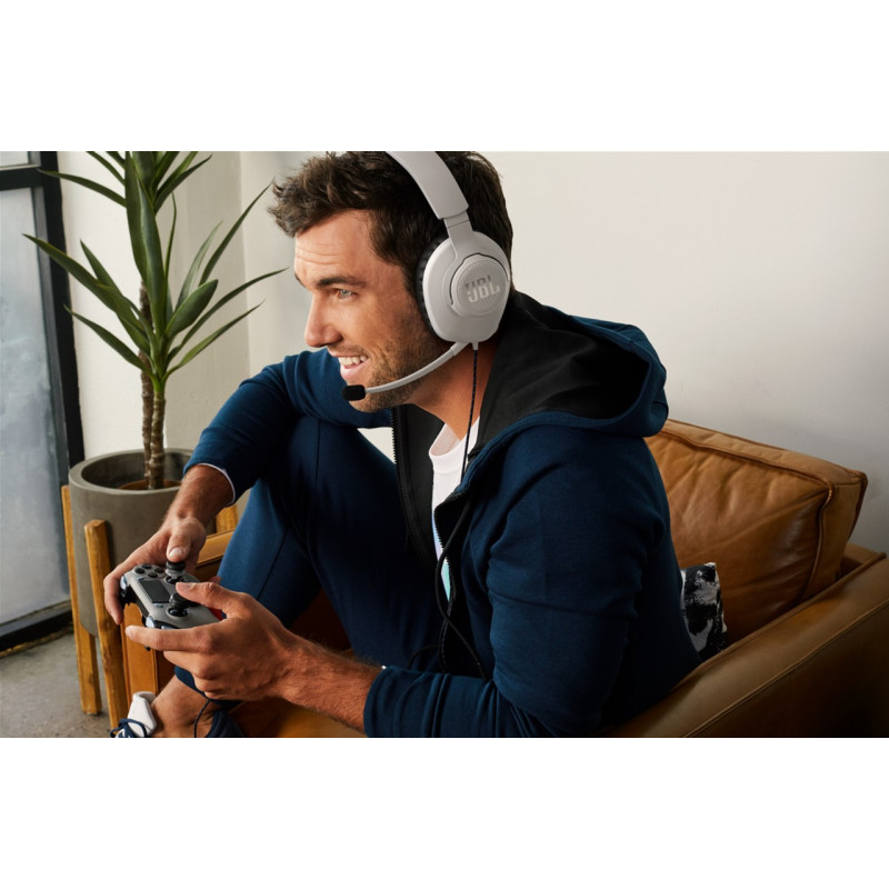 Навушники JBL Quantum 100P for PS White (JBLQ100PWHTBLU)