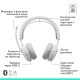Навушники Logitech Zone Wireless 2 ES for Business Off-White TEAMS version with receiver (981-001520)