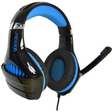 Навушники MICROLAB G6 3.5mm/USB Black/Blue