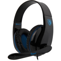 Гарнітура Sades SA-701 Black/Blue (sa701blj)