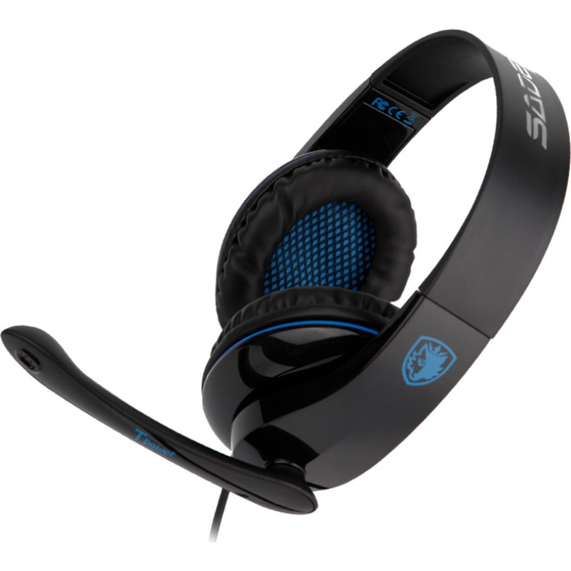 Гарнітура Sades SA-701 Black/Blue (sa701blj)