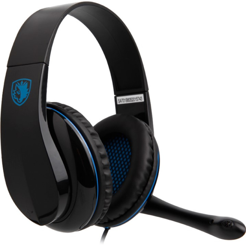 Гарнітура Sades SA-701 Black/Blue (sa701blj)