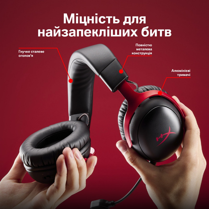 Навушники HyperX Cloud III S Wireless Black (A59YZAA)