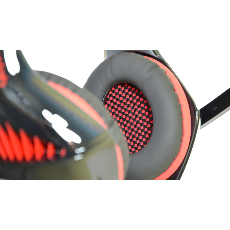 Навушники MICROLAB G6 3.5mm/USB Black/Red