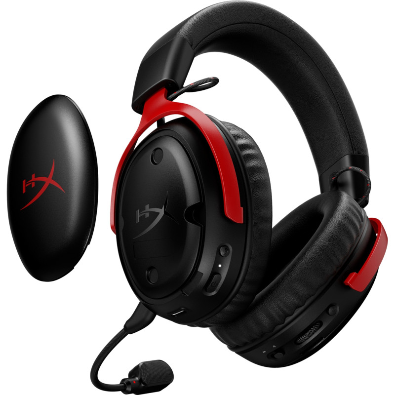 Навушники HyperX Cloud III S Wireless Black-Red (A59Z0AA)