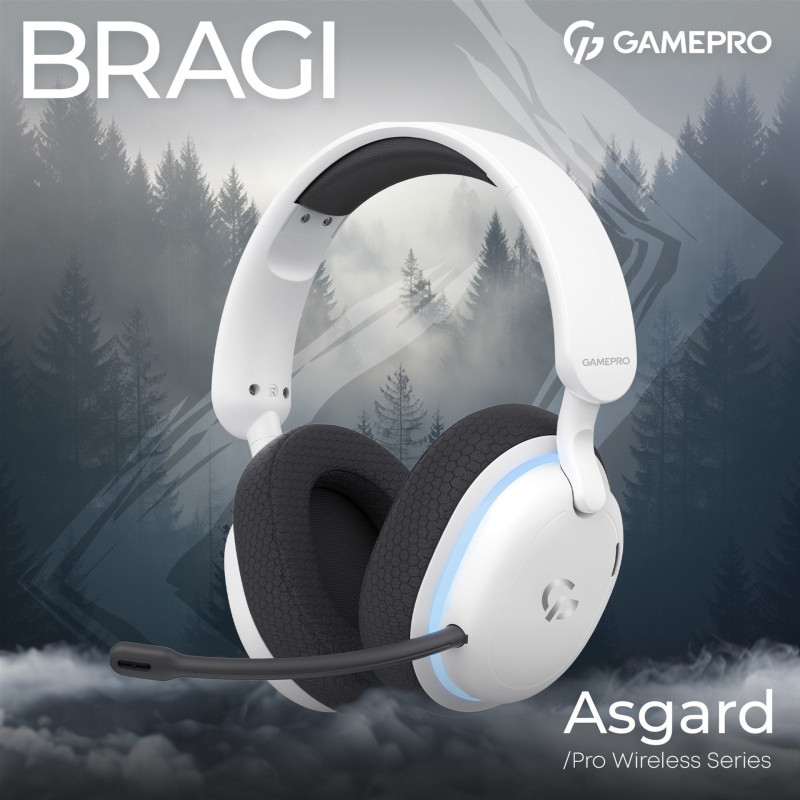 Навушники GamePro Asgard Bragi White (HSW250W)