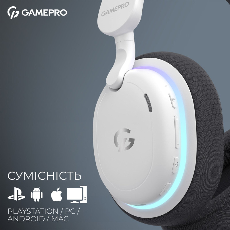 Навушники GamePro Asgard Bragi White (HSW250W)