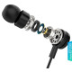Гарнітура Foneng EP200 REMOTE earphone (EP200-ER)