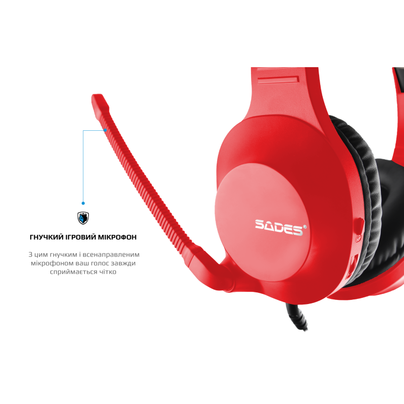 Набір Sades SA-721 Spirits Red (sa721rdj)