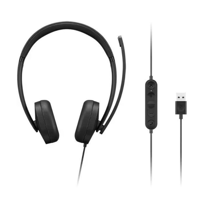 Навушники Lenovo USB-A Wired Stereo Headset Gen 2 (4XD1P83425)