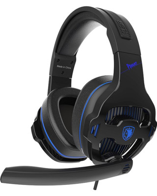 Гарнітура Sades SA-726 Ppower Black/Blue (sa726blj)