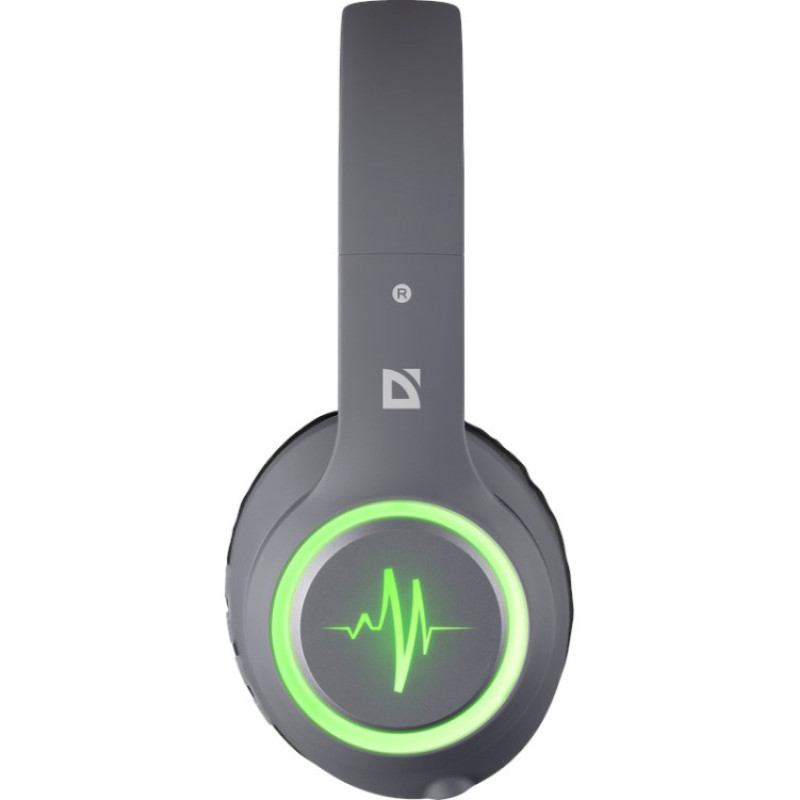 Навушники Defender FreeMotion B571 LED Bluetooth Gray (63571)