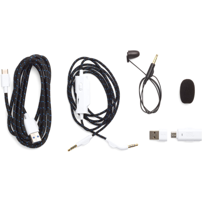 Навушники JBL Quantum 910P Wireless for PS White (JBLQ910PWLWHTBLU)