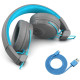 Навушники JLab Studio Wireless Grey/Blue (IEUHBASTUDIORGRYBLU4)
