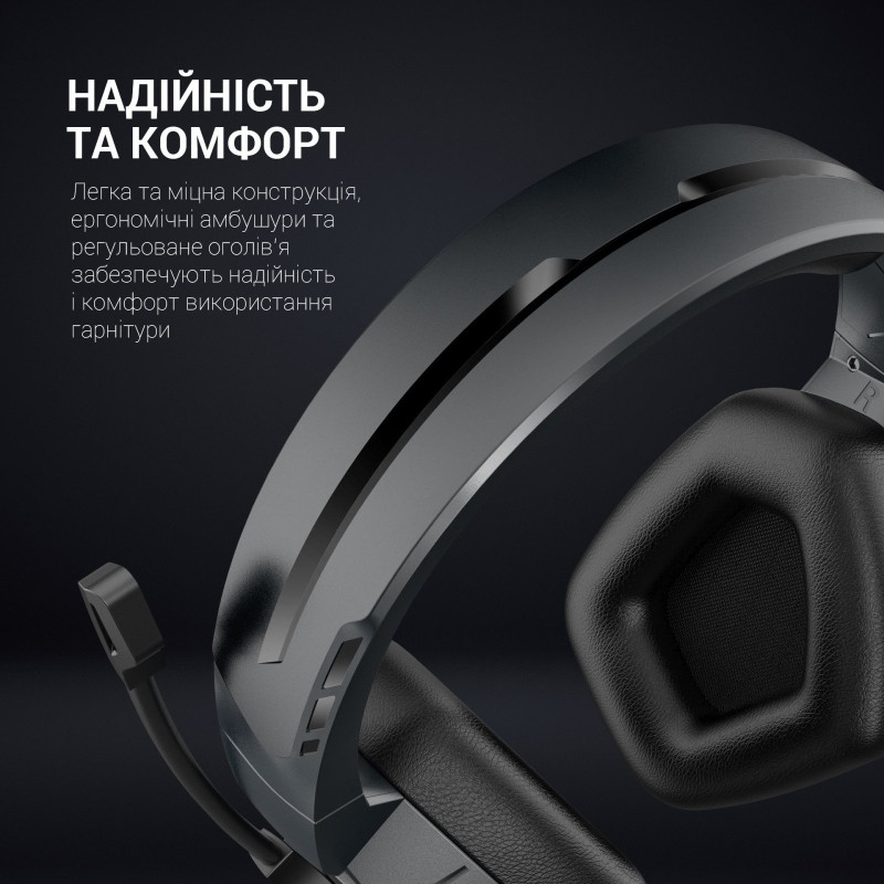 Навушники GamePro HS605 RGB Black (HS605)