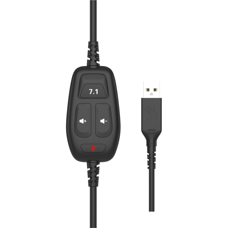 Навушники A4Tech Bloody G585 USB Black (4711421003063)