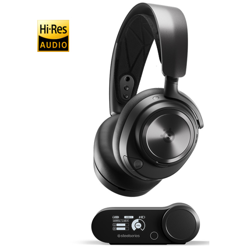 Гарнітура SteelSeries Arctis Nova Pro Wireless Black (61520)