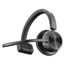 Бездротова гарнітура Poly On-ear Voyager 4310-M з адаптером BT700 Black (77Y91AA) сертифікат Microsoft Teams
