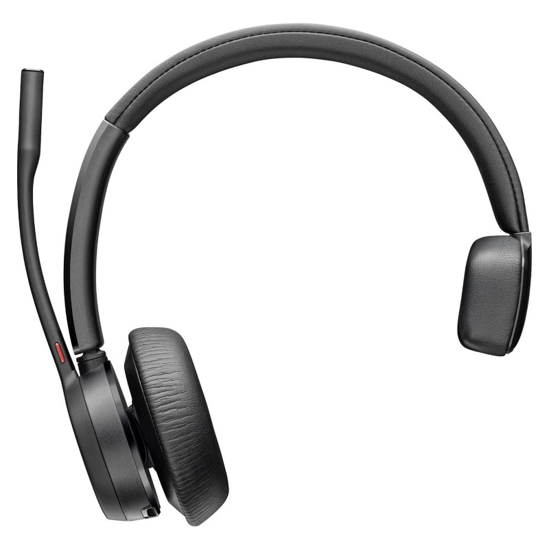 Бездротова гарнітура Poly On-ear Voyager 4310-M з адаптером BT700 Black (77Y91AA) сертифікат Microsoft Teams