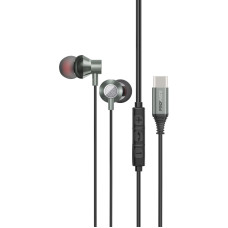 Навушники Promate Silken-C Grey