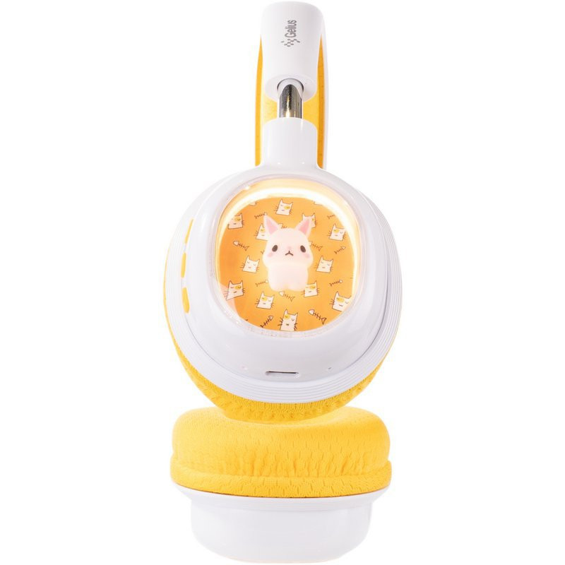 Навушники Gelius MIAOSpace GP HP-009 White/Yellow