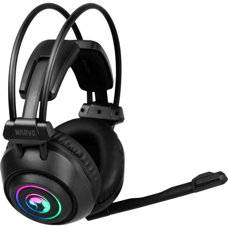 Навушники Marvo HG9056 7 colors-LED 7.1 Black (HG9056)