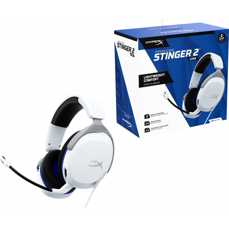 Наушники HyperX Cloud Stinger 2 Core для PlayStation White (6H9B5AA)