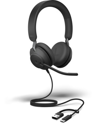Навушники Jabra Evolve 2 40 SE MS USB-C Stereo (24189-999-799)