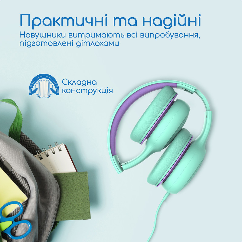 Наушники Promate Simba Green (simba.emerald)