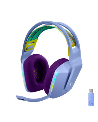 Наушники Logitech G733 Lightspeed Wireless RGB Gaming Headset Lilac (981-000890)