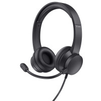 Гарнітура Trust Ayda PC 3.5mm Black (25087)