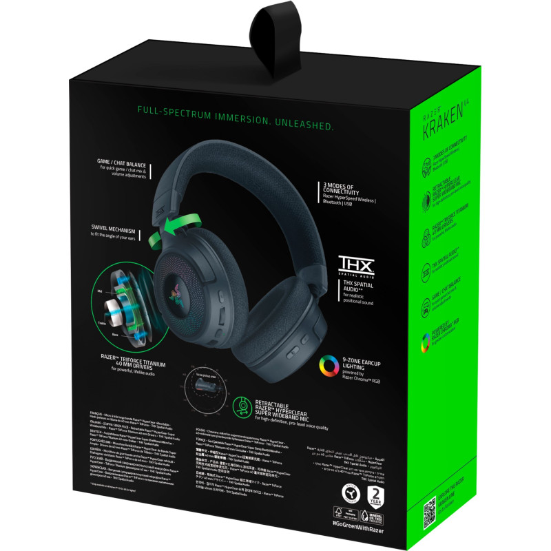 Навушники RAZER Kraken V4 (RZ04-05170100-R3M1)
