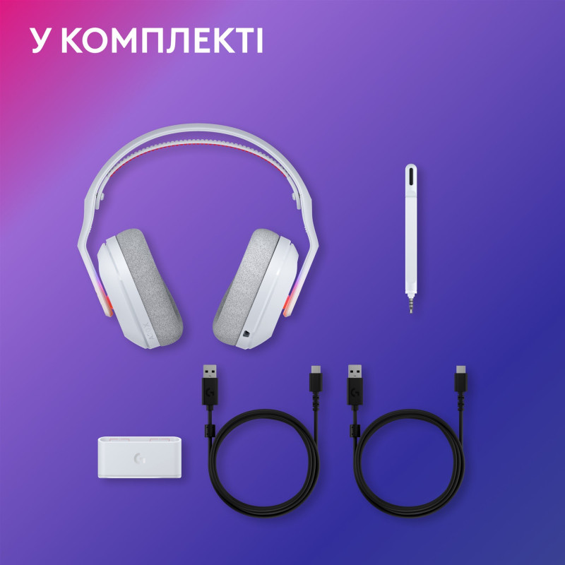 Навушники Logitech G ASTRO A20 X Lightspeed White (939-002253)