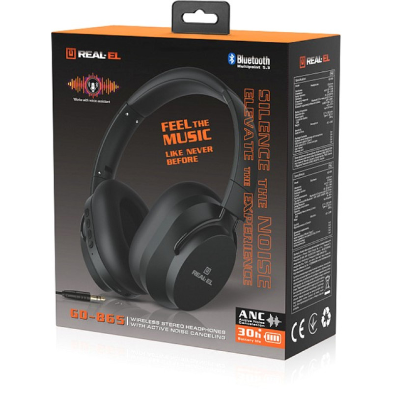 Навушники REAL-EL GD-865 Dark Green (EL124100057)