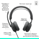 Навушники Logitech ZONE Wired 2 Graphite (981-001619)