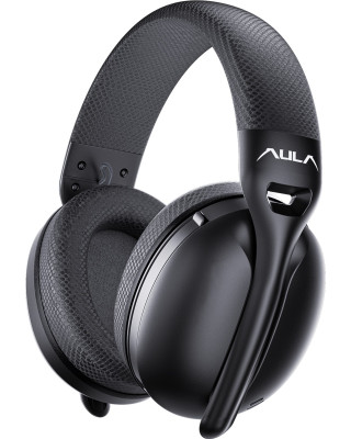Навушники Aula S6 - 3 in 1 Wired/2.4G Wireless/Bluetooth Black (6948391235554)
