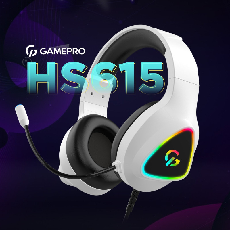 Hamepro HS615 RGB White (HS615) навушники