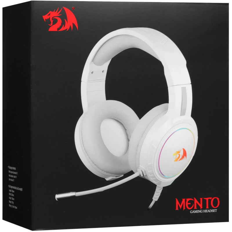 Навушники Redragon Mento USB White (70708)