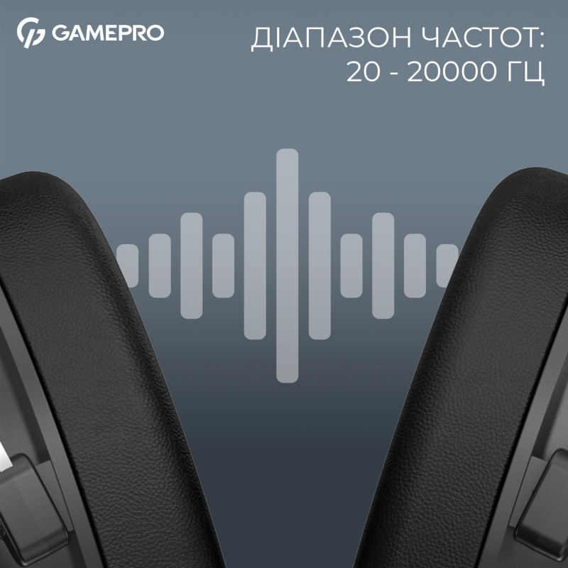 Навушники GamePro Asgard Skald Black (HSW160B)