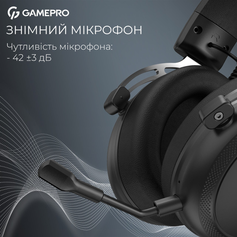 Навушники GamePro Asgard Skald Black (HSW160B)