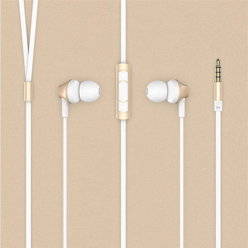 Гарнітура Remax RM-610D Gold (6954851218128)