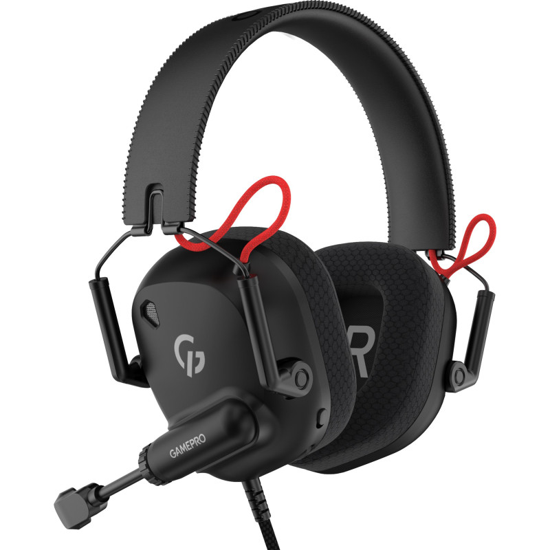 Навушники GamePro Genesis Mercury Black (HS120B)