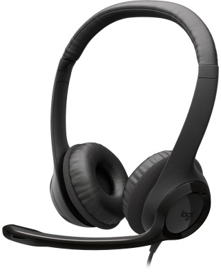 Навушники Logitech H390 USB-C Midnight Black (981-001576)
