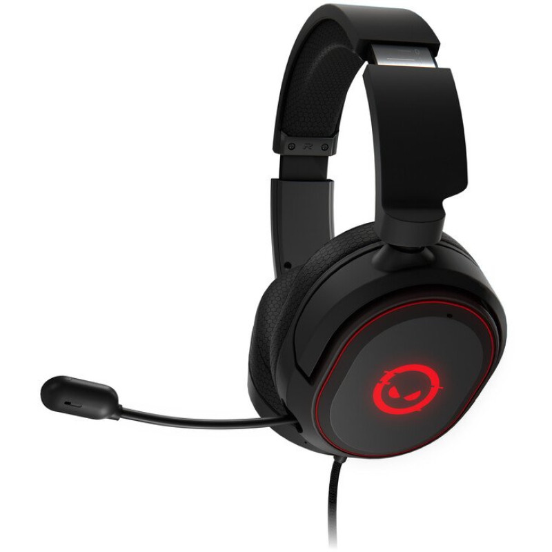 Навушники Lorgar Kaya 460 Gaming RGB USB Black (LRG-GHS460)