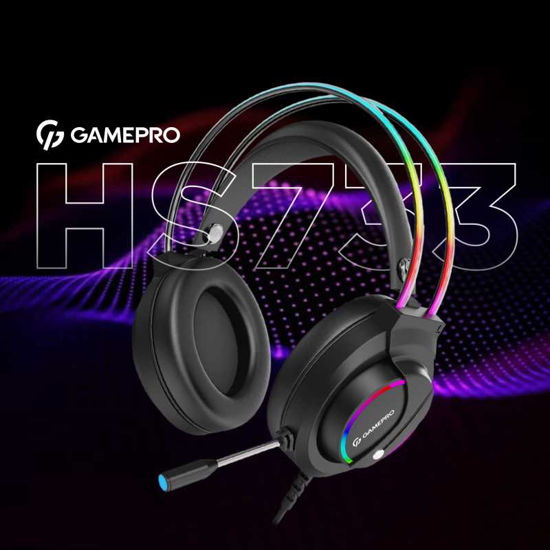 Навушники GamePro Nitro HS733 Black