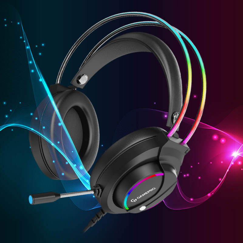 Навушники GamePro Nitro HS733 Black