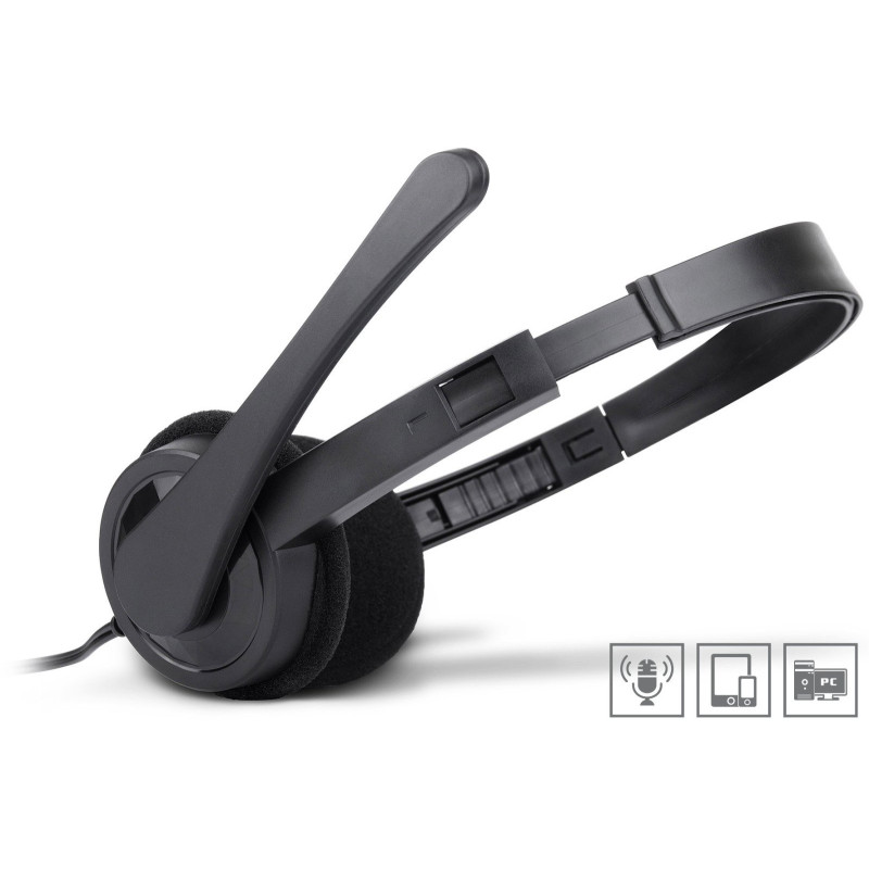 Навушники REAL-EL GD-011MV Black (EL124100022)