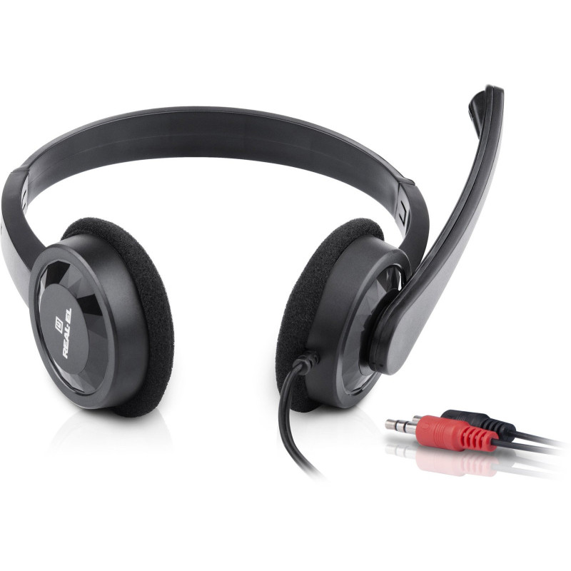 Навушники REAL-EL GD-011MV Black (EL124100022)
