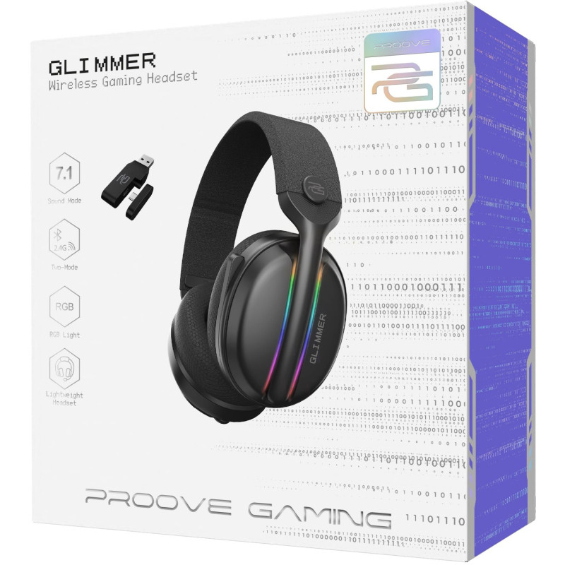 Навушники Proove Gaming Glimmer (APP) Black