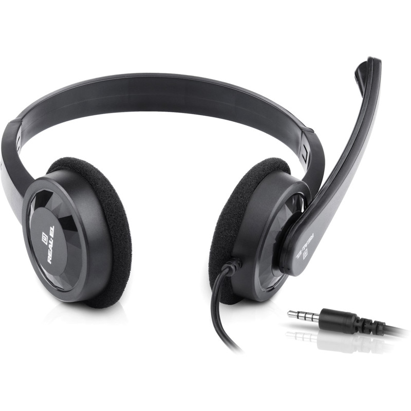 Навушники REAL-EL GD-012 Black (EL124100049)